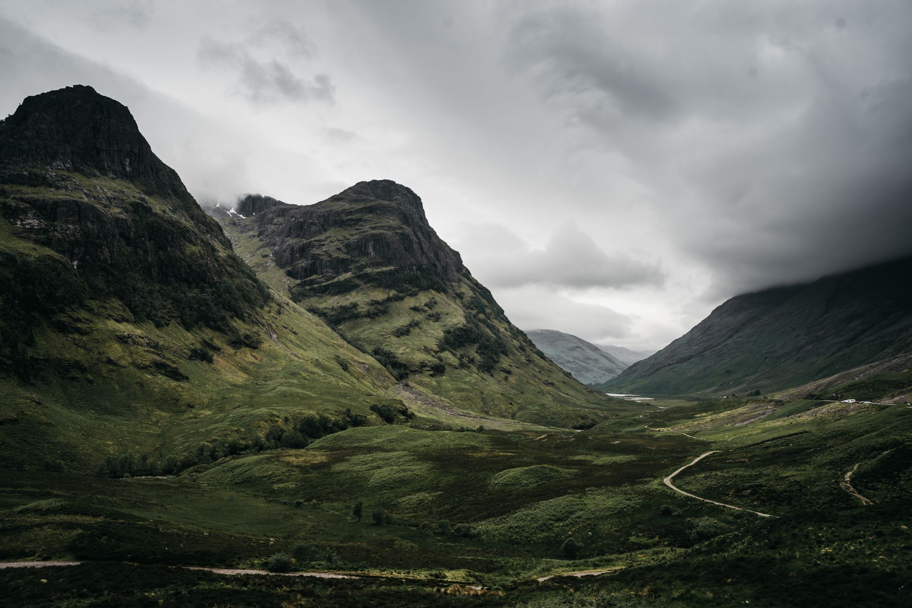 glen coe in the highlands of scotland